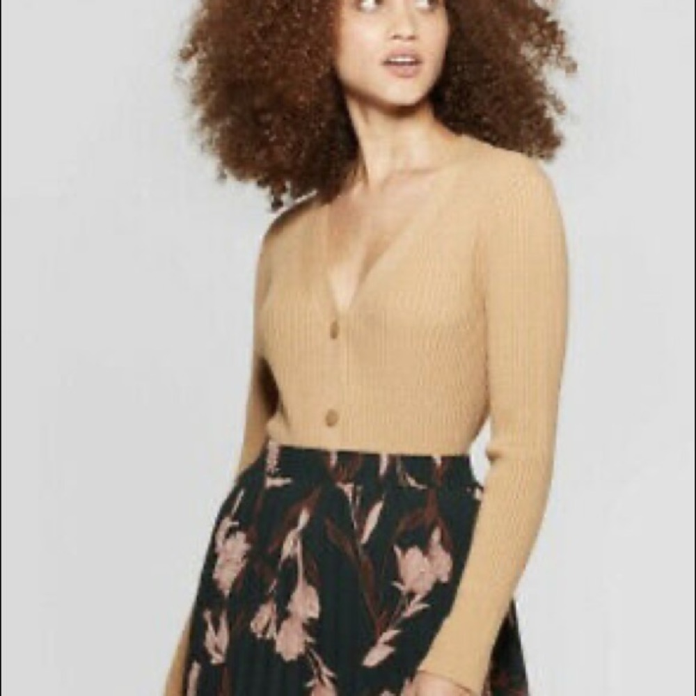 A New Day V-Neck Ribbed Cardigan - Picture 3 of 7